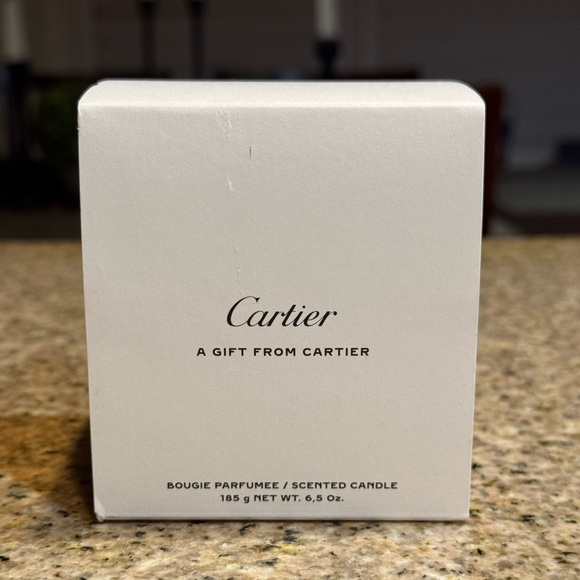 キャンドル Cartier Bougie Candle ORIGINAL CARTIER RED ENTRELACES BOUGIE PARFUME SCENTED